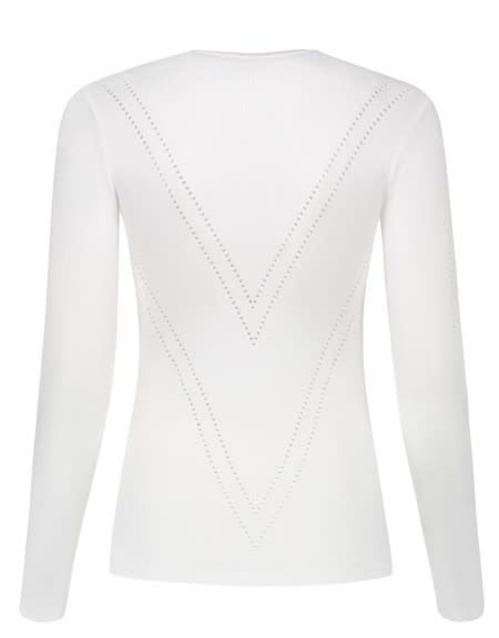 Nikkie Patty Top Solid Off white