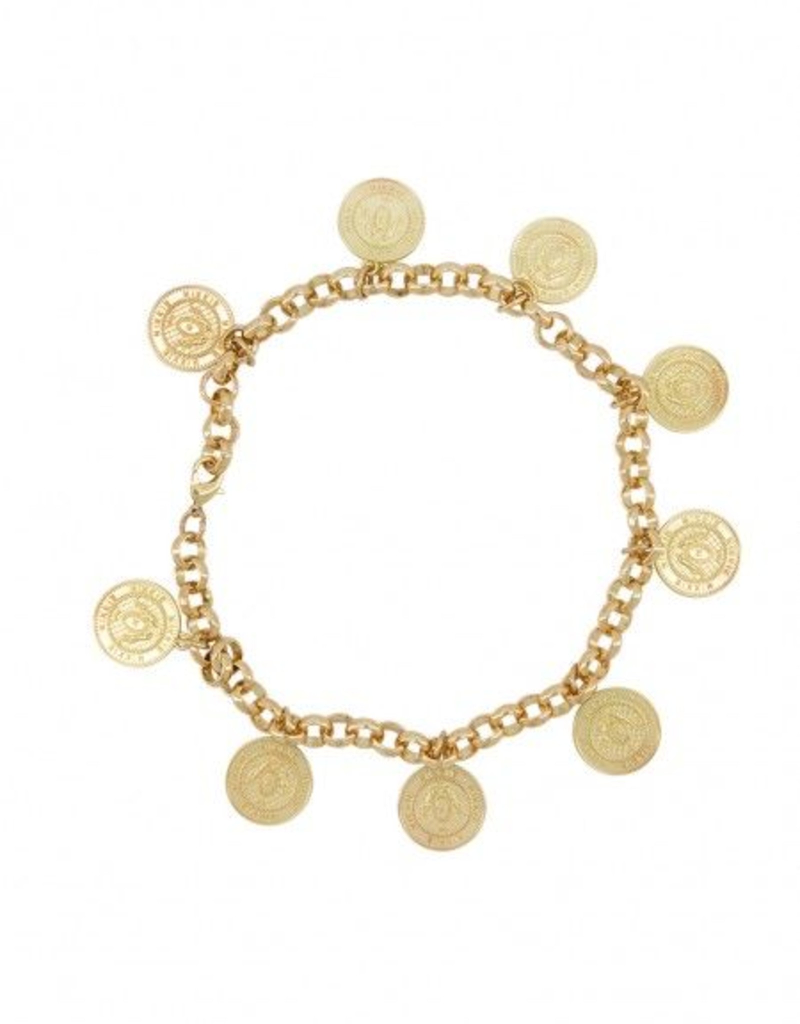 Nikkie Coin Necklace Gold