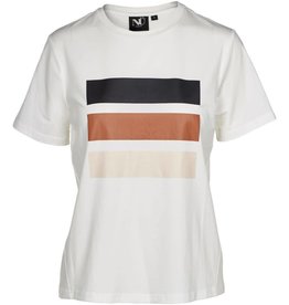 NÜ Denmark T-Shirt With Stripe Print 5956-50