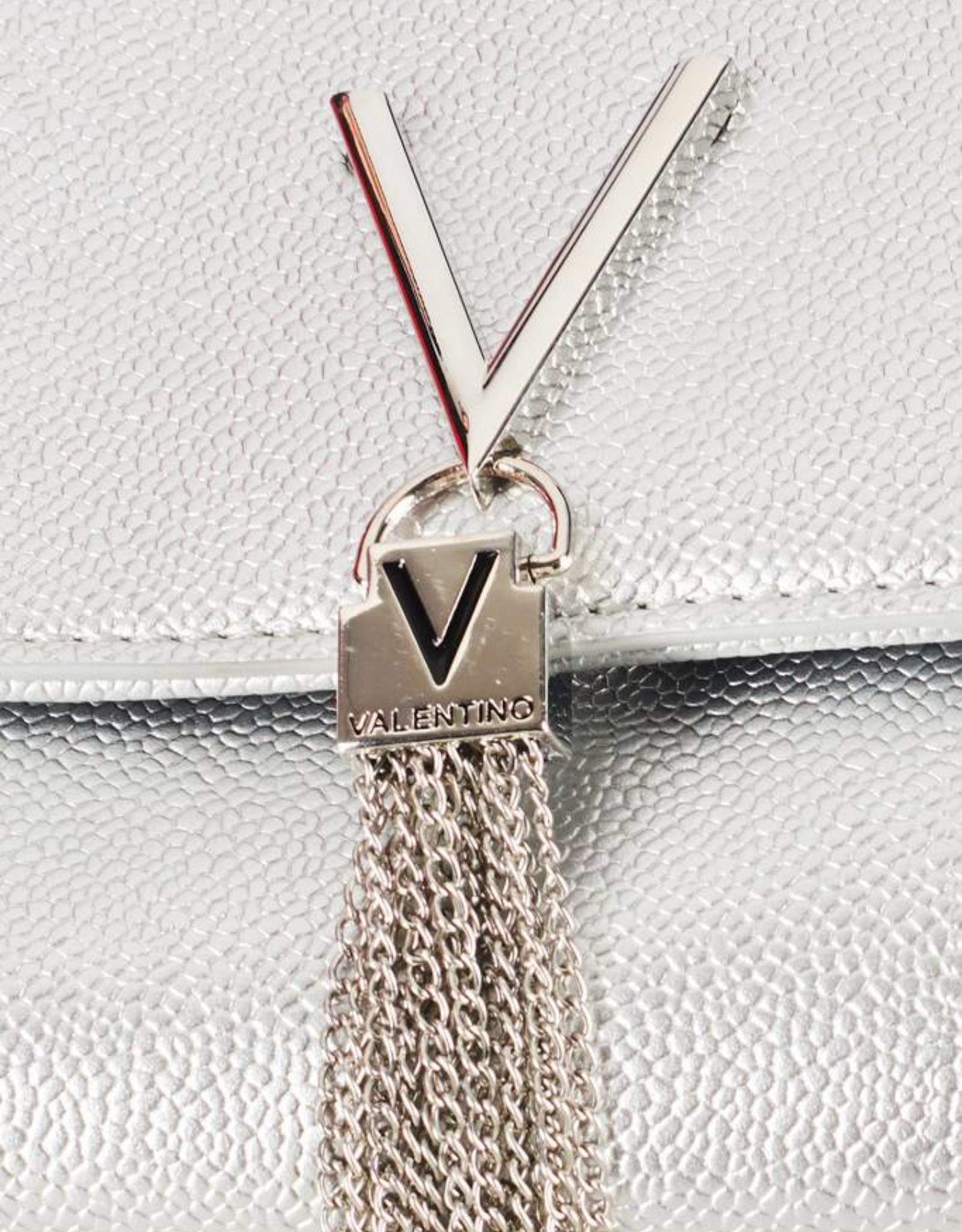 Valentino Handbags Divina Argento