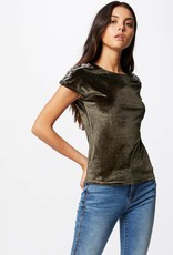 Morgan T-Shirt Satin Velvet