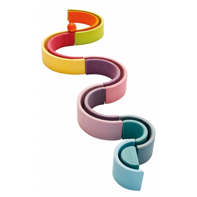 Grimms Regenboog Pastel Groot, 12 delig