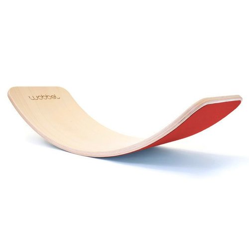 Wobbel Wobbel Original Blank Gelakt Rood Wobbel Wobbel Original Blank Gelakt Rood