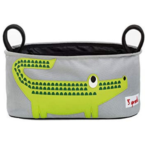 3 Sprouts 3 Sprouts Wandelwagen organizer Krokodil 3 Sprouts 3 Sprouts Wandelwagen organizer Krokodil