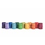 Grapat Grapat Set van 72 regenboog ringen
