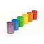 Grapat Set van 6 houten cups met deksel