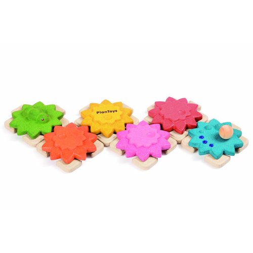 Plan Toys Plan Toys Tandwielen Puzzel Plan Toys Plan Toys Tandwielen Puzzel