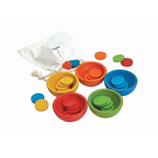 Plan Toys Plan Toys Sorteer- en telbakjes