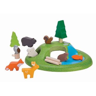 Plan Toys Plan Toys Houten Dieren set