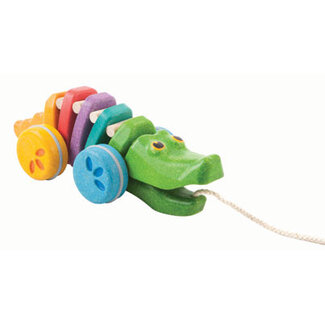 Plan Toys Plan Toys Dancing Alligator Rainbow