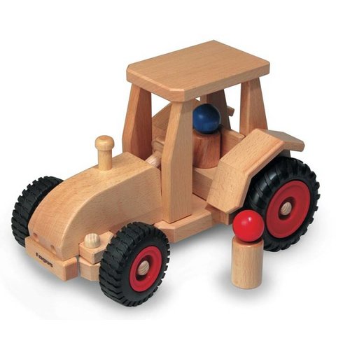 Fagus Houten Speelgoed Fagus Tractor Fagus Houten Speelgoed Fagus Tractor