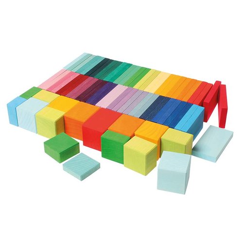 Grimms Grimms Bouwdoos Kleurenkaart Domino Grimms Grimms Bouwdoos Kleurenkaart Domino