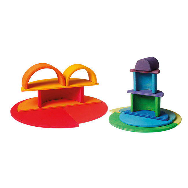 Grimms Grote halve schijven Regenboog