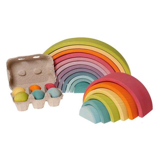 Grimms Houten ballen pastel