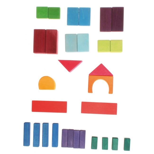 Grimms Houten Blokken 30 stuks