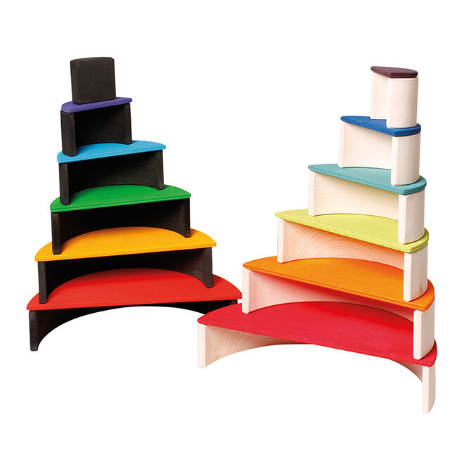 Grimms Regenboog Monochroom Groot, 12 delig