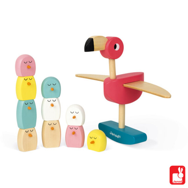 Janod Flamingo Balanceerspel
