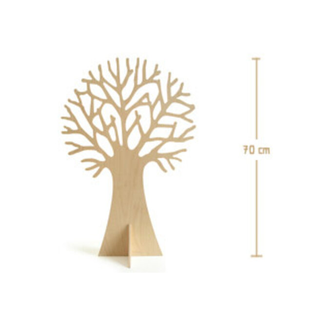 Speelbelovend Houten seizoensboom