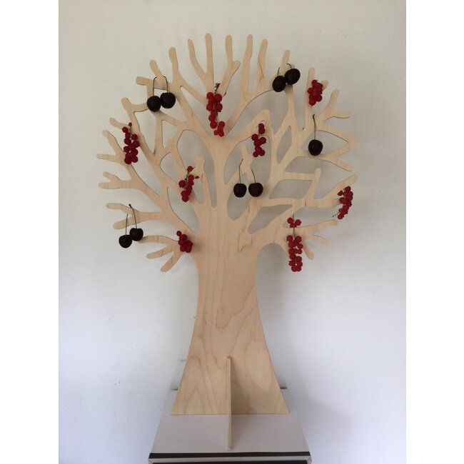 Speelbelovend Houten seizoensboom