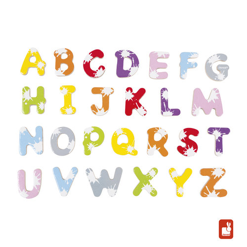 Janod Janod Magnetische Houten Letters Janod Janod Magnetische Houten Letters