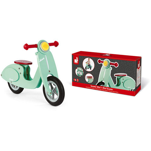 Janod Houten loopfiets mint scooter Hout en Plezier Hout en Plezier