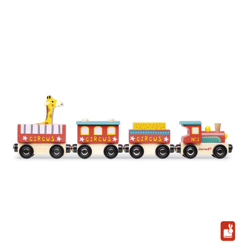 Janod Janod Circus Trein Janod Janod Circus Trein