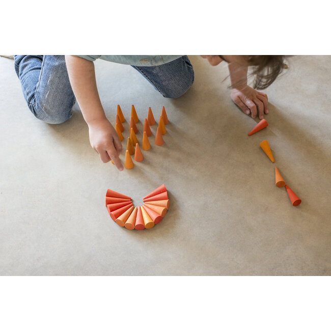 Grapat Mandala Oranje Kegels