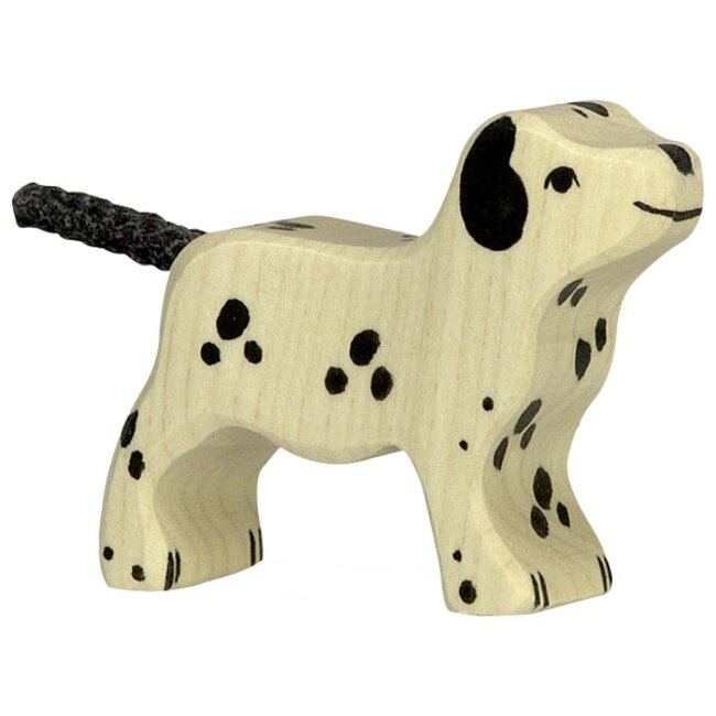 Holztiger Dalmatier puppy