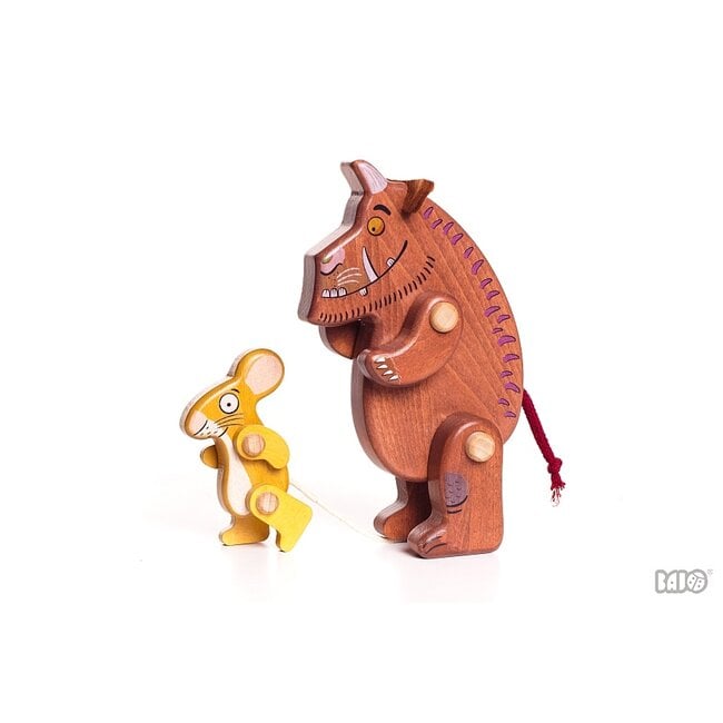 Gruffalo Houten figuren Gruffalo en Muis