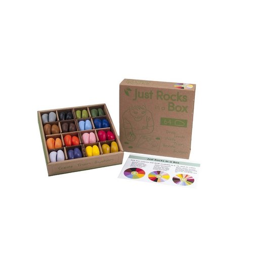 Crayon Rocks Crayon Rocks Groot 64 stuks in doos Crayon Rocks Crayon Rocks Groot 64 stuks in doos