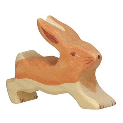 Holztiger Holztiger Konijn rennend Holztiger Holztiger Konijn rennend