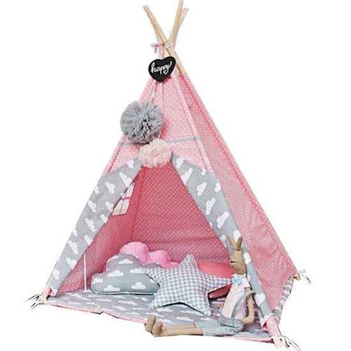 Hout & Plezier Tipi Speeltent Roze Hout & Plezier Tipi Speeltent Roze
