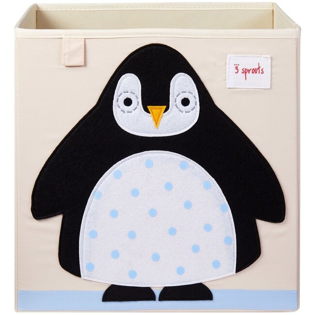 3 Sprouts Opbergbox Pinguin