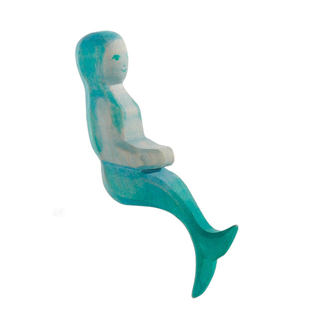 Ostheimer Zeemeermin zittend op rots