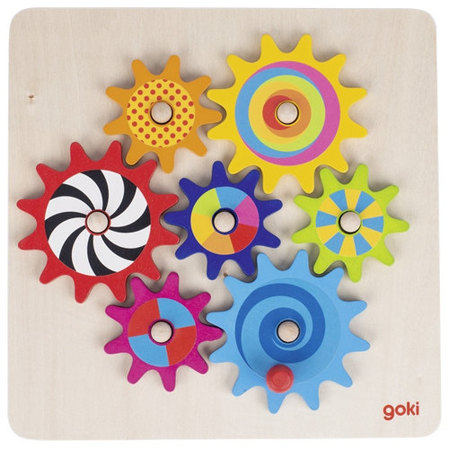 Goki Goki houten tandwielen spel Goki Goki houten tandwielen spel
