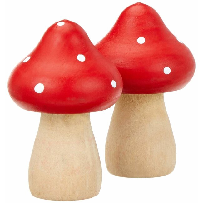 Houten Paddenstoelen