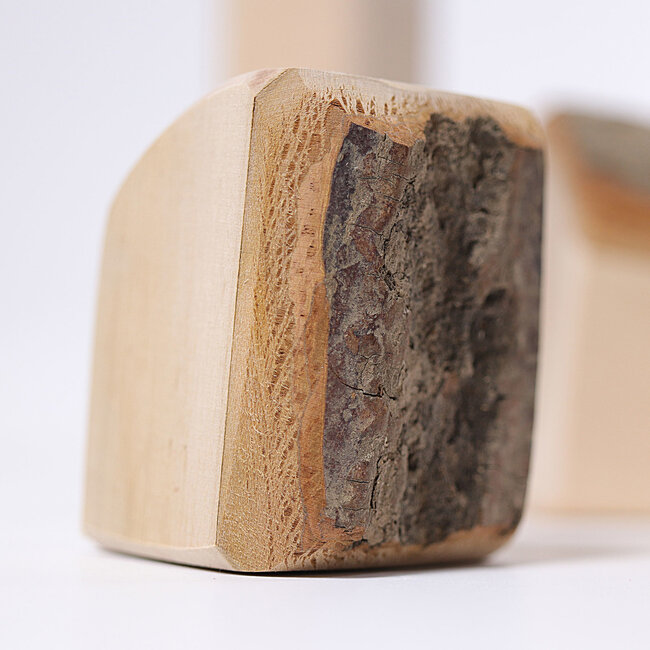 Grimms Houten Blokken met schors