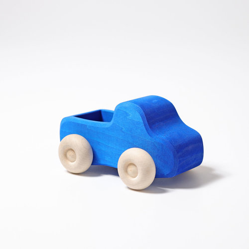 Grimms Grimms Houten Auto Blauw Grimms Grimms Houten Auto Blauw