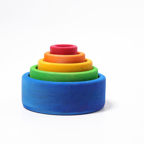 Grimms Grimms stapelbakjes Regenboog Grimms Grimms stapelbakjes Regenboog
