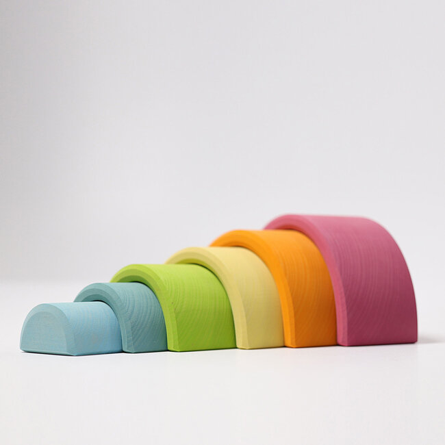 Grimms Regenboog Pastel, 6 delig