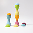 Grimms Regenboog paddestoelen pastel