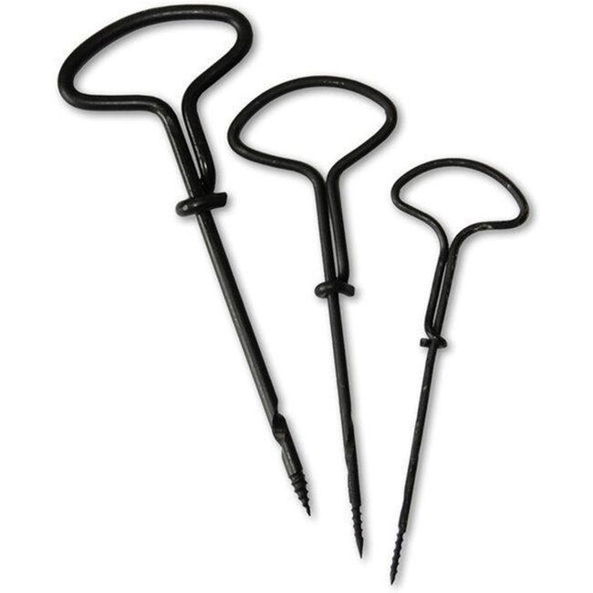 Kastanjeboren, set van 3