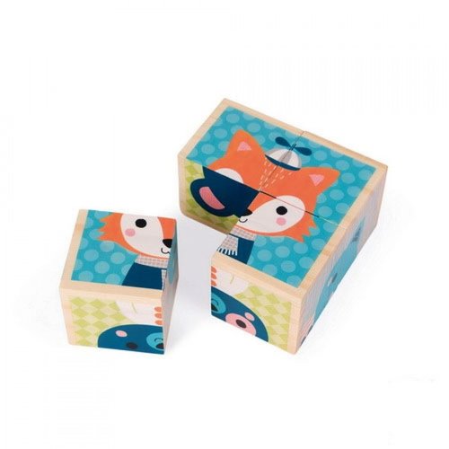 Janod Janod Blokken Puzzel Dieren Janod Janod Blokken Puzzel Dieren