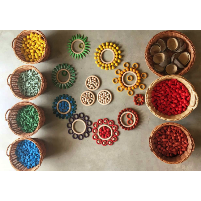 Grapat Loose Parts Super Set - 11 mandala sets (+Tinker Tray)