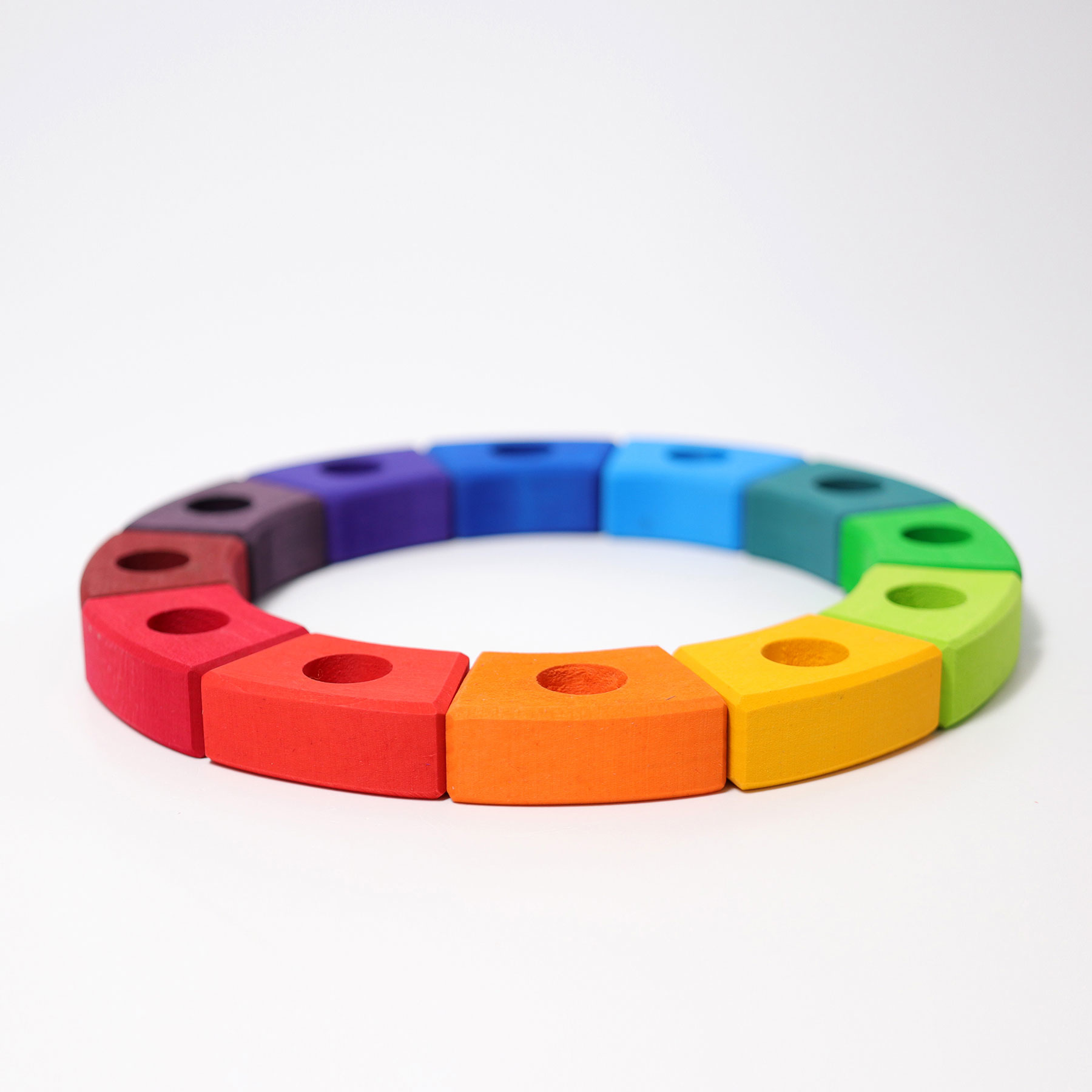 Regenboog plankjes set - Duurzaam houten speelgoed