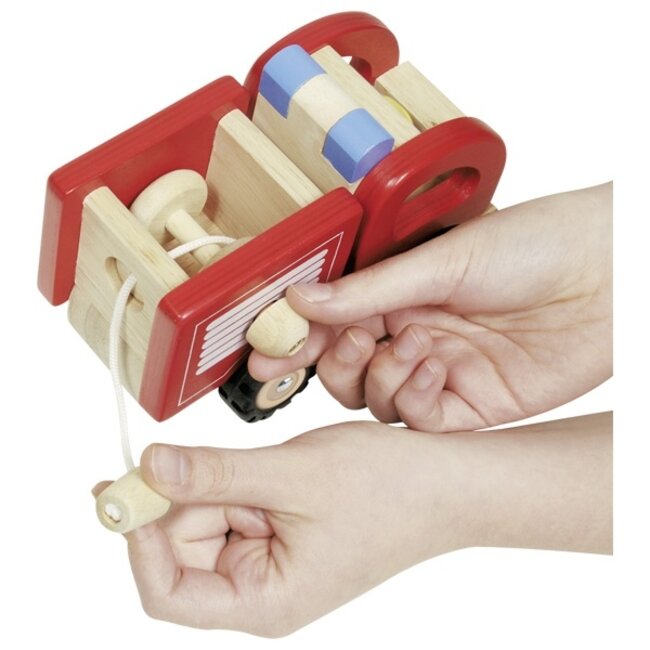 Goki Houten Brandweerwagen