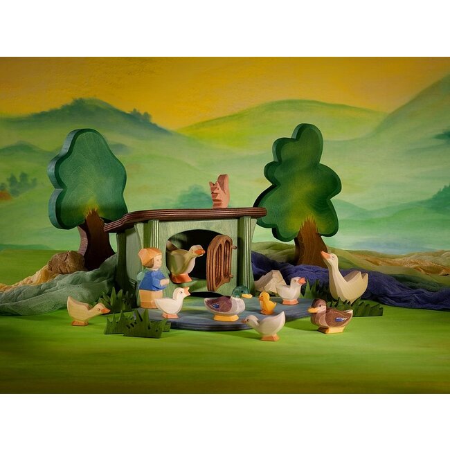 Ostheimer Gans -staand