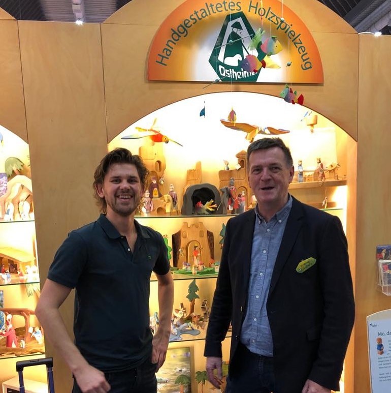 Hout en Plezier visit Ostheimer at Spielwarenmesse 2020