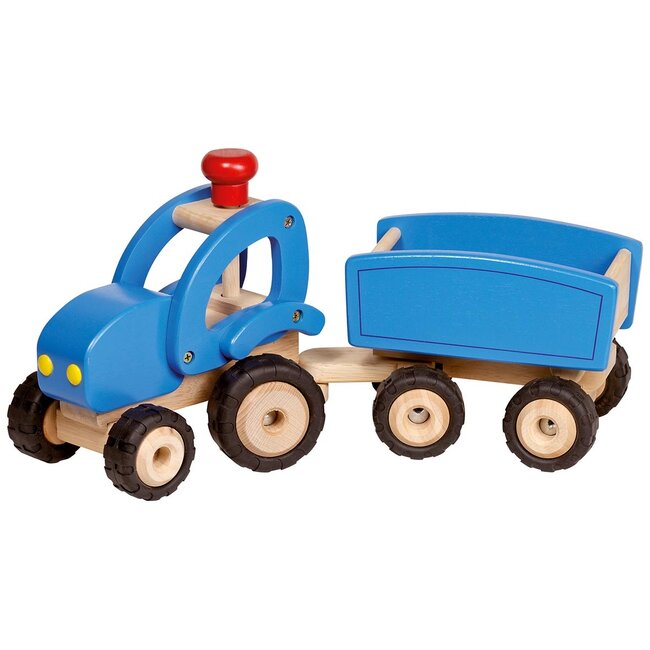 Goki Tractor met aanhanger