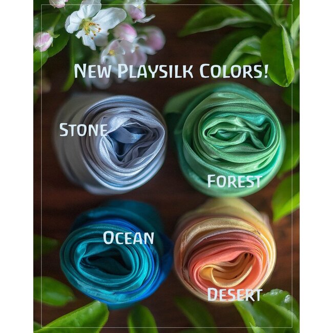 Sarah's Silks Earth Playsilk Woestijn